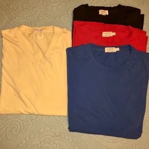 Bundle: J. Crew “Broken In” Tees. Size small.